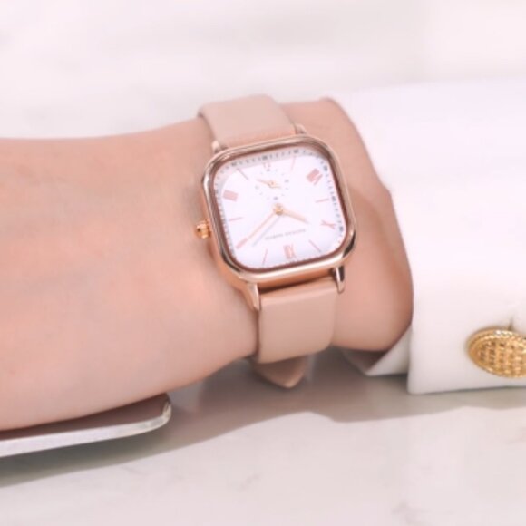 Square Quantz Lady's Watch - Picture 2 of 5